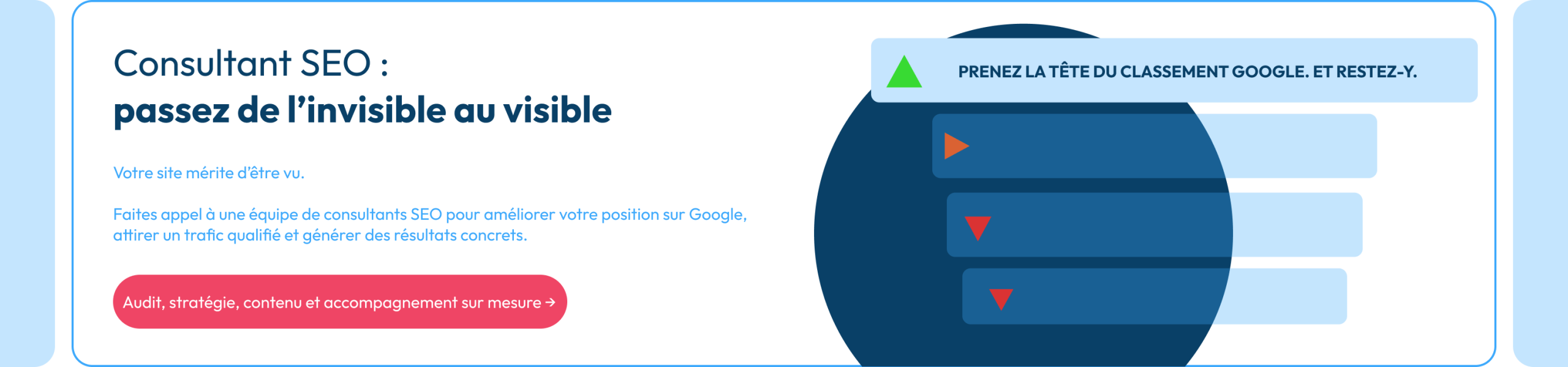 consultant seo nice banniere